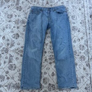 Levi's Straight Fit Men's Jeans in Light Blue Wash (559)